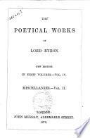 The Poetical Works