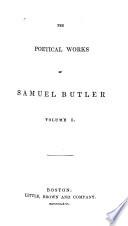The Poetical Works of Samuel Butler