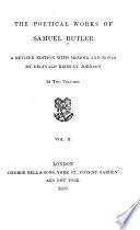 The Poetical Works of Samuel Butler