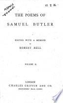 The Poetical Works of Samuel Butler ...