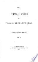 The Poetical Works of Thomas Buchanan Read