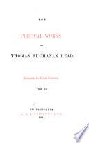 The Poetical Works of Thomas Buchanan Read: The new pastoral
