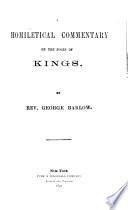 The Preacher's Complete Homiletical Commentary on the Old Testament: Kings