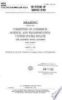 The Present and Future of the Universal Service Fund