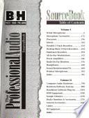 The Professional Audio Sourcebook
