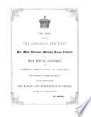 The Progress of ... Queen Victoria and ... Prince Albert, to Burghley House, November, 1844