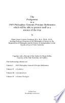 The Prolegomena to a 1985 Philosophiae Naturalis Principia Mathematica