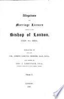 The Publications of the Harleian Society