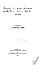 The Publications of the Lincoln Record Society