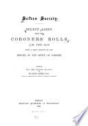 The Publications of the Selden Society