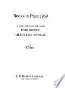 The Publishers' Trade List Annual