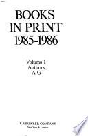 The Publishers' Trade List Annual