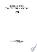 The Publishers' Trade List Annual