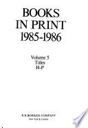 The Publishers' Trade List Annual