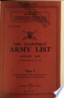 The Quarterly Army List