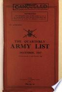 The Quarterly Army List