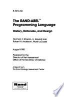The RAND-ABEL Programming Language