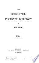 The Register insurance directory and almanac