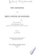 The Register of the Privy Council of Scotland