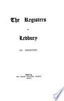 The Registers of Ledbury, Co. Hereford