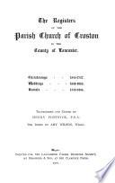 The Registers of the Parish Church of Croston in the County of Lancaster