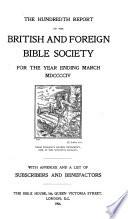 The Report of the British and Foreign Bible Society