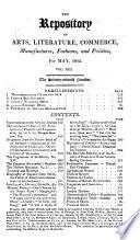 The Repository of Arts, Literature, Commerce, Manufactures, Fashions and Politics