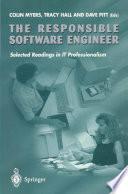 The Responsible Software Engineer