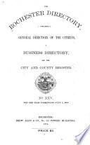 The Rochester Directory