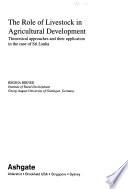 The Role of Livestock in Agricultural Development