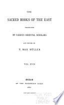 The Sacred Books of the East: Pahlavi texts, pt. 2