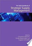 The SAGE Handbook of Strategic Supply Management