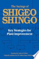 The Sayings of Shigeo Shingo