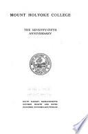 The Seventy-fifth Anniversary