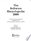 The Software Encyclopedia 2000