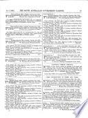 The South Australian Government Gazette