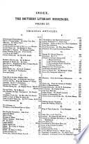 The Southern literary messenger
