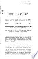 The Southwestern Historical Quarterly