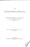 The Spanish Pastoral Romances