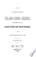 The Standard Poland-China Record