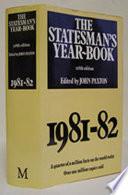 The Statesman's Year-Book 1981-82