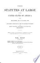 The Statutes at Large of the United States