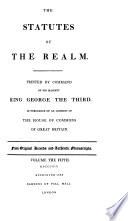 The Statutes of the Realm