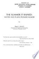 The Summer it Rained