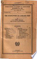 The Sunflower as a Silage Crop