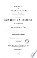 The System of Mineralogy of James Dwight Dana