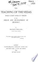 The Teaching of the Vedas