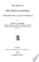 The Texts of the White Yajurveda