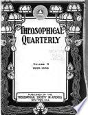 The Theosophical Quarterly