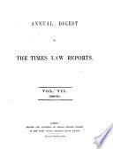The Times Law Reports